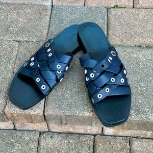 Rag & Bone Hartley Embellished Sandals - Black - Size 10 (41 EUR)